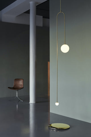 Lustra Lustre Mobile Noir Minimaliste-Luire