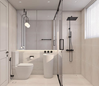 Lustra Lustre Mobile Noir Minimaliste-Luire