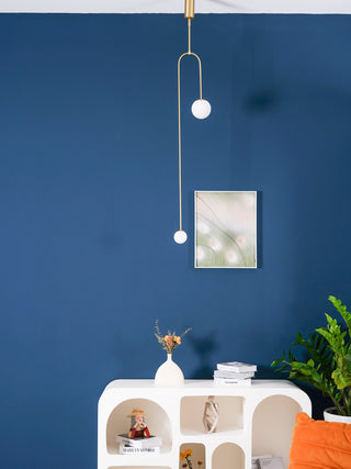 Lustra Lustre Mobile Noir Minimaliste-Luire