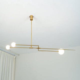 Lustra Lustre Mobile Noir Minimaliste-Luire