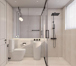 Lustra Lustre Mobile Noir Minimaliste-Luire