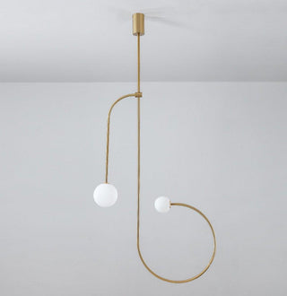 Lustra Lustre Mobile Noir Minimaliste-Luire