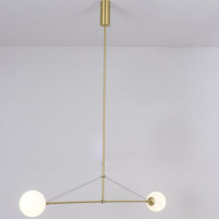 Lustra Lustre Mobile Noir Minimaliste-Luire