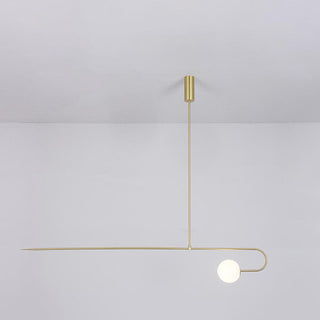 Lustra Lustre Mobile Noir Minimaliste-Luire