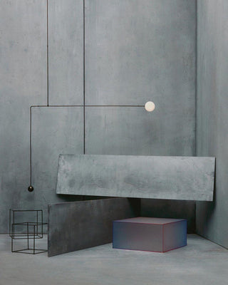 Lustra Lustre Mobile Noir Minimaliste-Luire