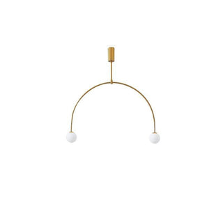 Lustra Lustre Mobile Noir Minimaliste-Luire