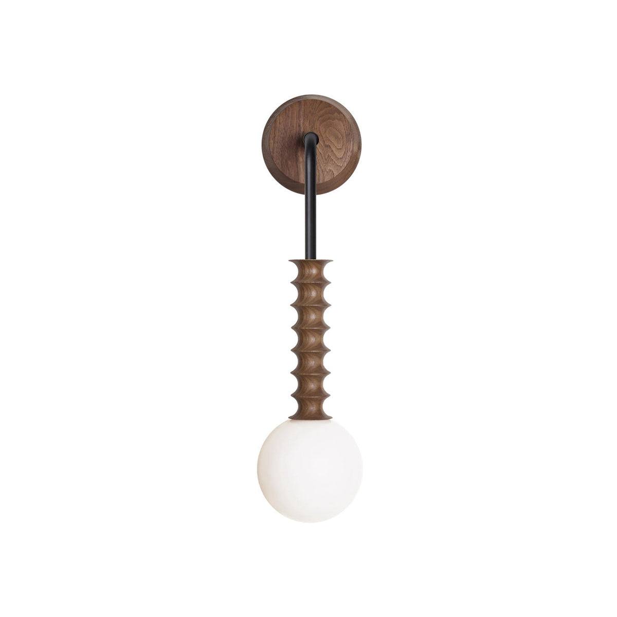 Product dimensions of the Mobo Wall Lamp.