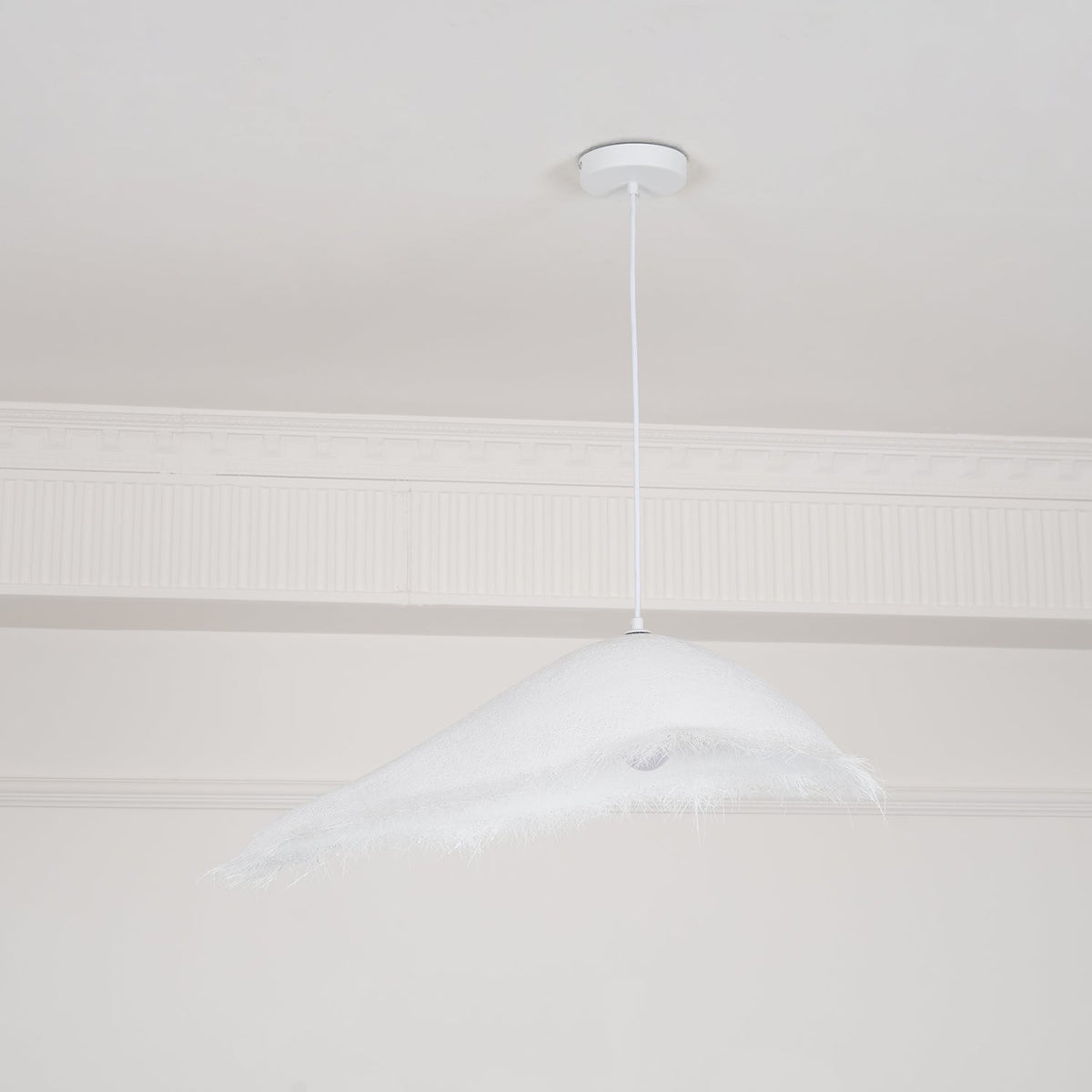 Finnana Suspension en Travertin Pierre Naturelle