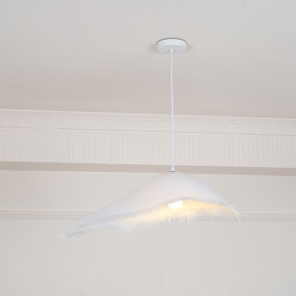 Finnana Suspension en Travertin Pierre Naturelle