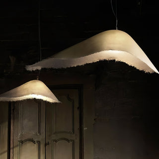 Lustra Suspension en Travertin Pierre Naturelle