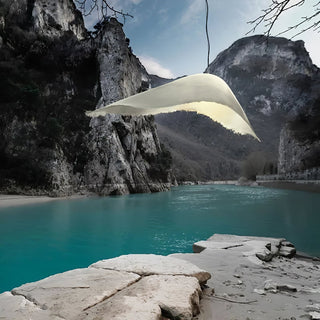 Lustra Suspension en Travertin Pierre Naturelle
