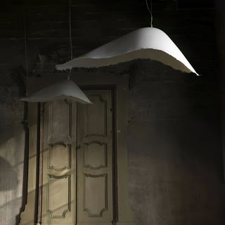 Lustra Suspension en Travertin Pierre Naturelle