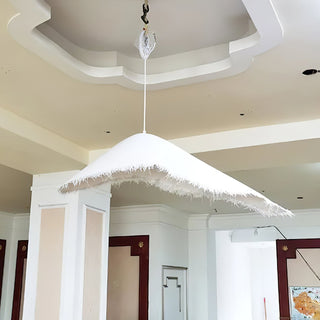 Lustra Suspension en Travertin Pierre Naturelle