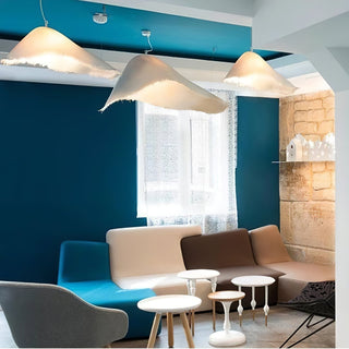 Lustra Suspension en Travertin Pierre Naturelle