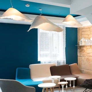 Lustra Suspension en Travertin Pierre Naturelle