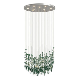 Emerald Rainfall Crystal Customize Chandelier-Neutral Decor