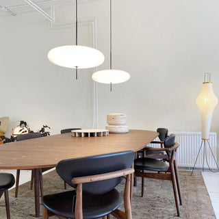 Lustra Suspension Noir Peint Réuni pour Salon