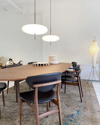 Lustra Suspension Noir Peint Réuni pour Salon
