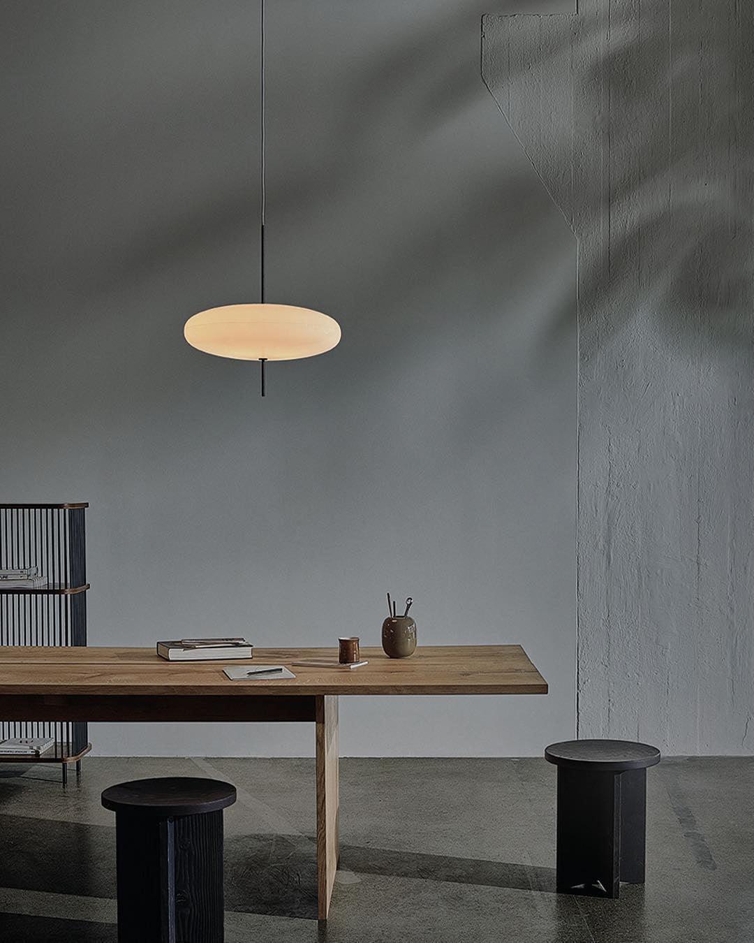 Valiane Suspension Noir Peint Réuni pour Salon