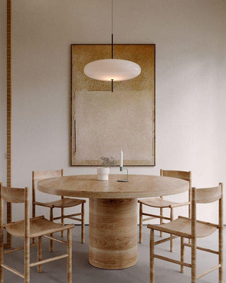 Lustra Suspension Noir Peint Réuni pour Salon