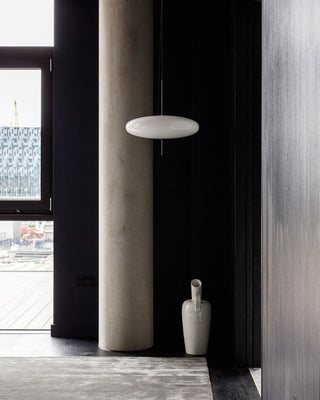 Lustra Suspension Noir Peint Réuni pour Salon