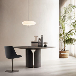 Lustra Suspension Noir Peint Réuni pour Salon