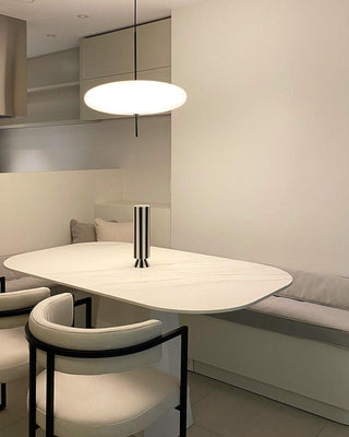 Lustra Suspension Noir Peint Réuni pour Salon