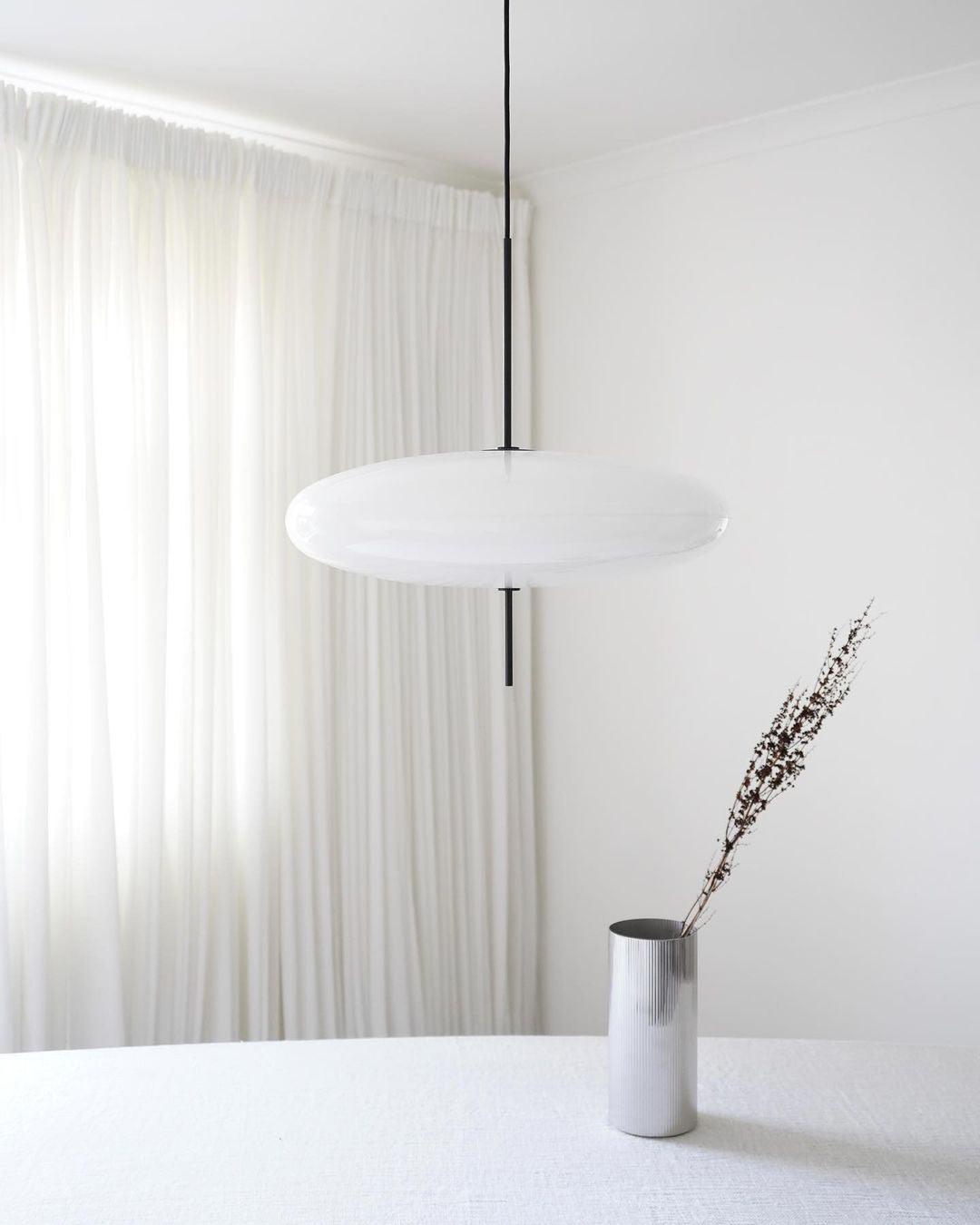 Valiane Suspension Noir Peint Réuni pour Salon