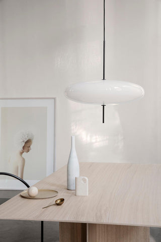 Lustra Suspension Noir Peint Réuni pour Salon