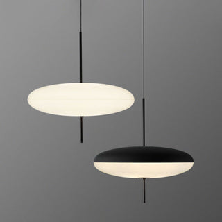 Lustra Suspension Noir Peint Réuni pour Salon