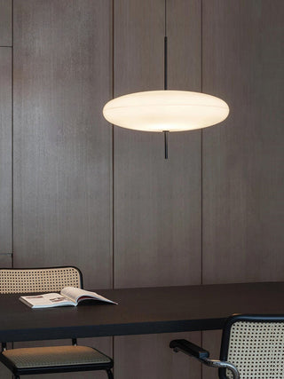 Lustra Suspension Noir Peint Réuni pour Salon