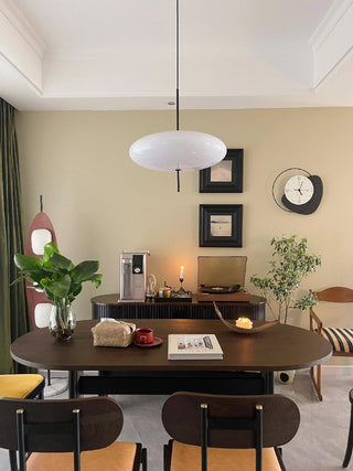 Lustra Suspension Noir Peint Réuni pour Salon