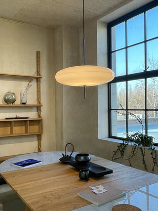 Lustra Suspension Noir Peint Réuni pour Salon