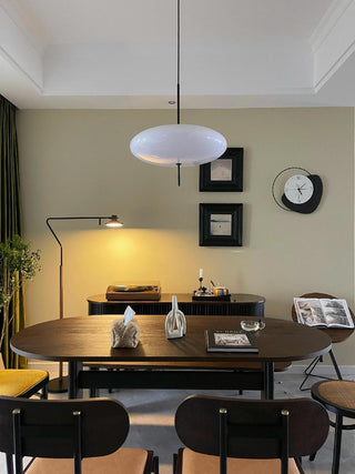 Lustra Suspension Noir Peint Réuni pour Salon