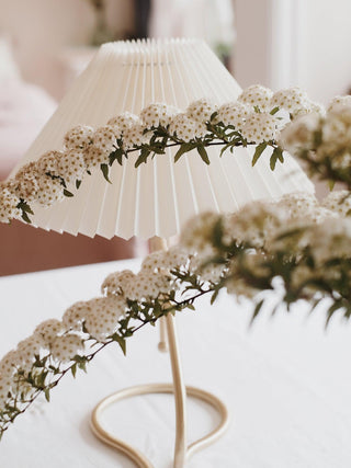Linuia Lampe de Table en Tissu Transparent
