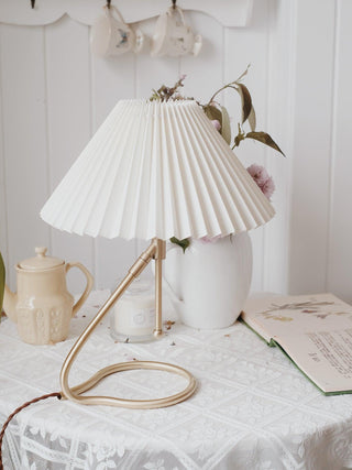Linuia Lampe de Table en Tissu Transparent