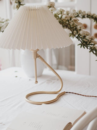 Linuia Lampe de Table en Tissu Transparent