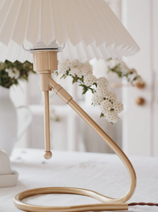 Linuia Lampe de Table en Tissu Transparent