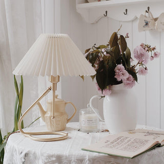 Linuia Lampe de Table en Tissu Transparent