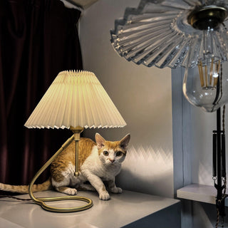 Linuia Lampe de Table en Tissu Transparent