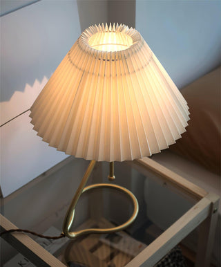 Linuia Lampe de Table en Tissu Transparent