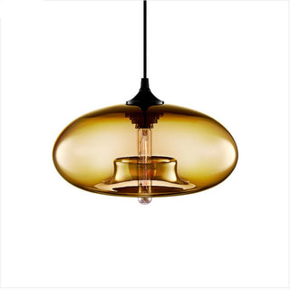 Nostel Lampes Suspendues en Verre Modernes Nordiques Chambre à Coucher-Luire