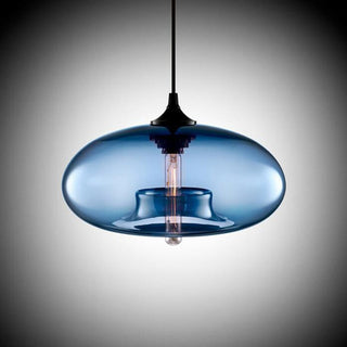 Nostel Lampes Suspendues en Verre Modernes Nordiques Chambre à Coucher-Luire