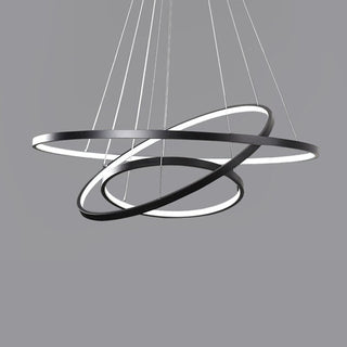 Nerox Suspension 3 Anneaux Moderne Salon-Cielum