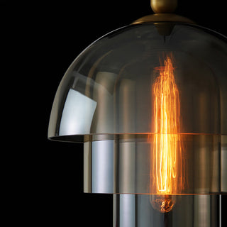 Valentina Moderne Métal Verre Suspension Salon Chambre à Coucher