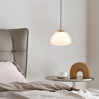 Valentina Moderne LED Suspension Verre Métal Salon