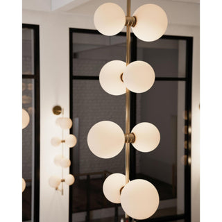 Zelirila Lampe Suspendue En Verre Sur Rail Art Premium Moderne
