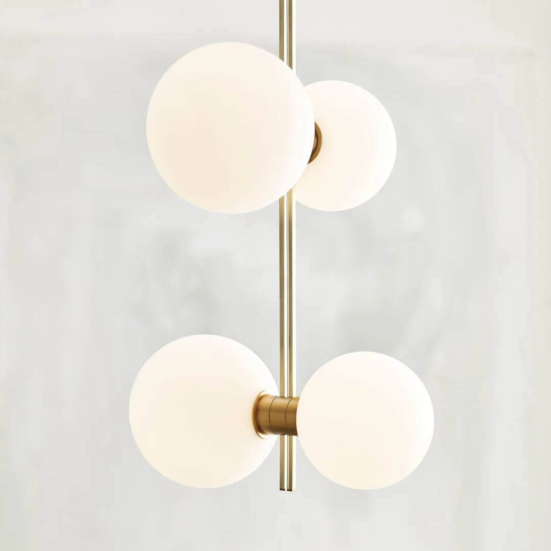 Zelirila Lampe Suspendue En Verre Sur Rail Art Premium Moderne