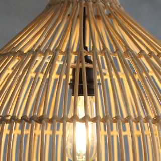 Ritta Suspension Japonais Créatif Rotin pour Salle à Manger/Chambre