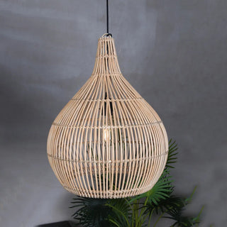 Ritta Suspension Japonais Créatif Rotin pour Salle à Manger/Chambre